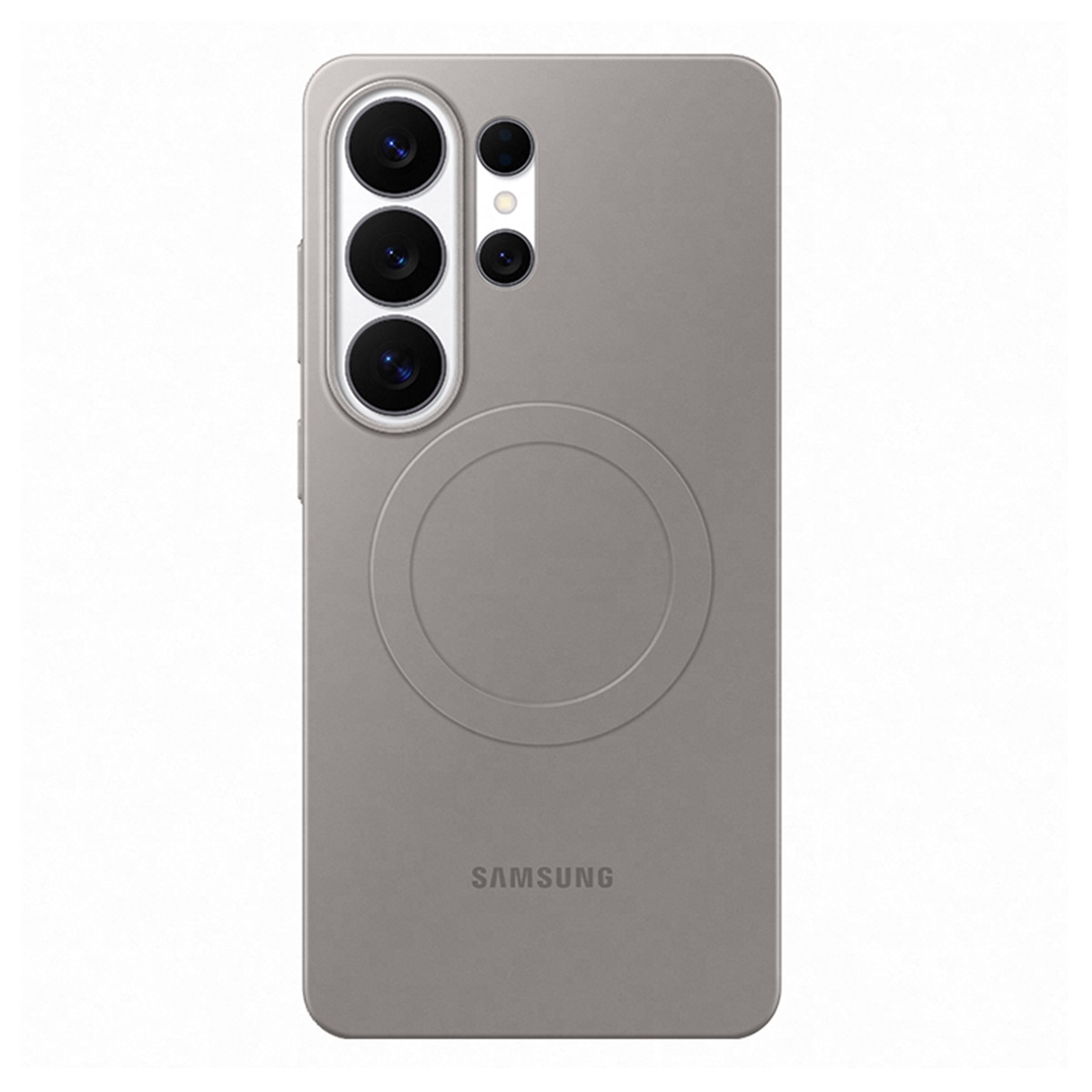 Imagen 0 de Funda silicona slim gris para Samsung Galaxy S26 Ultra