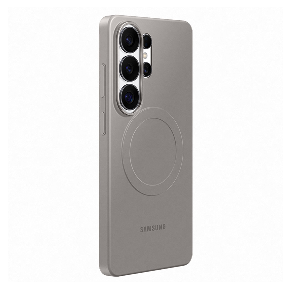 Funda silicona slim gris para Samsung Galaxy S26 Ultra Gris-2