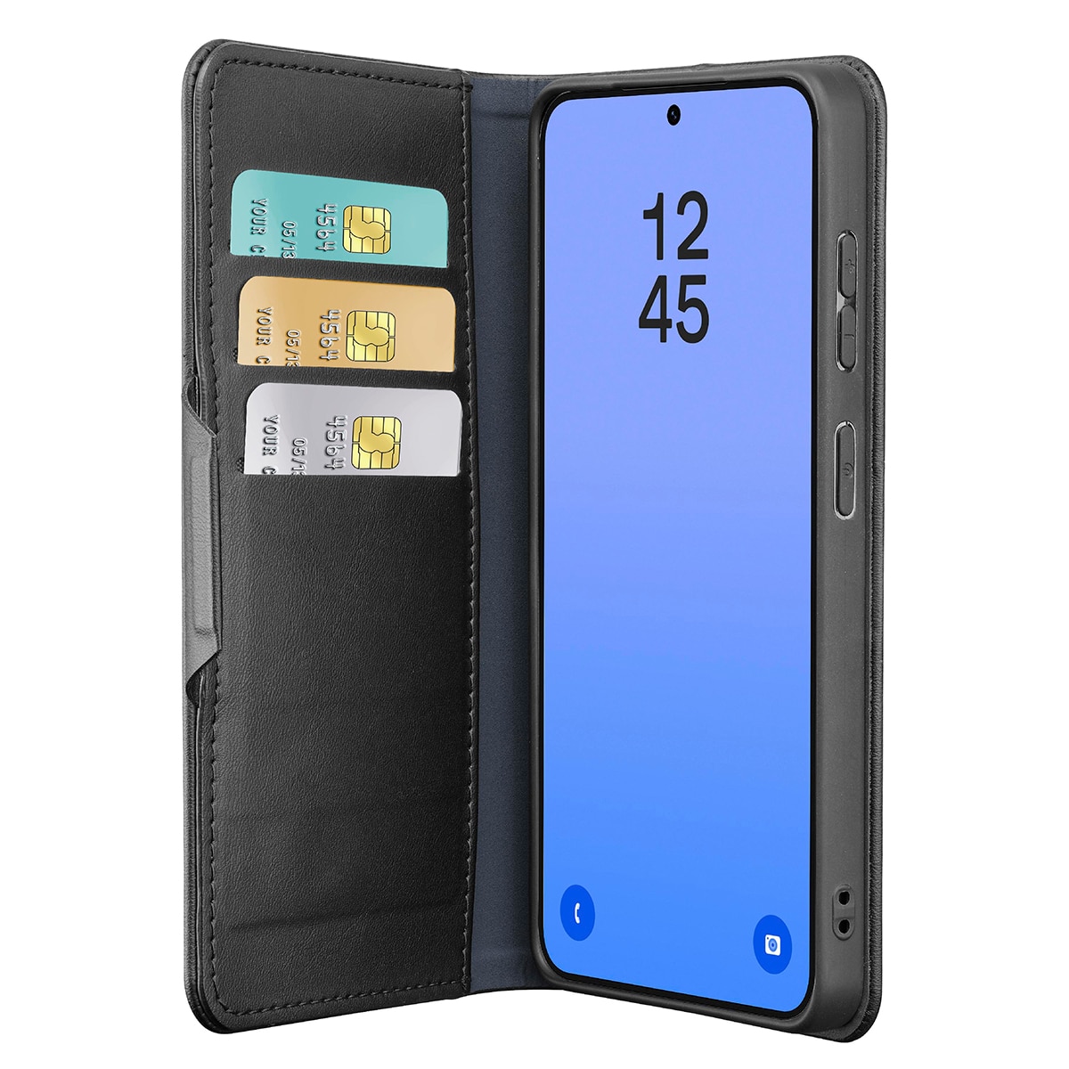 Funda Cellularline Book Agenda para Samsung Galaxy S26 Ultra negro Negro-4