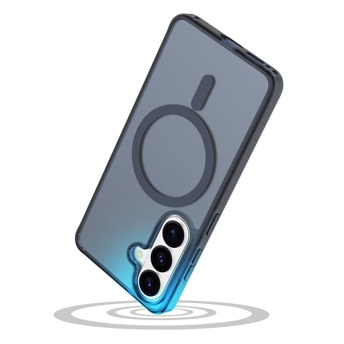 Funda Cellularline Frosty Mag para Samsung Galaxy S26 - Azul Azul-3