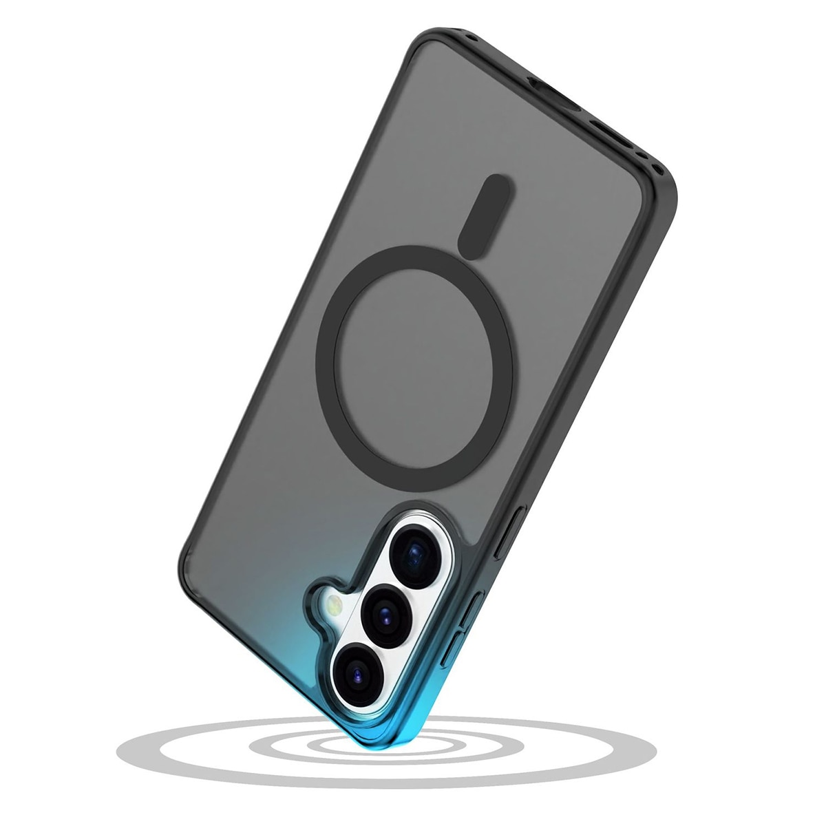 Funda Cellularline Frosty Mag para Samsung Galaxy S26 negro Negro-4