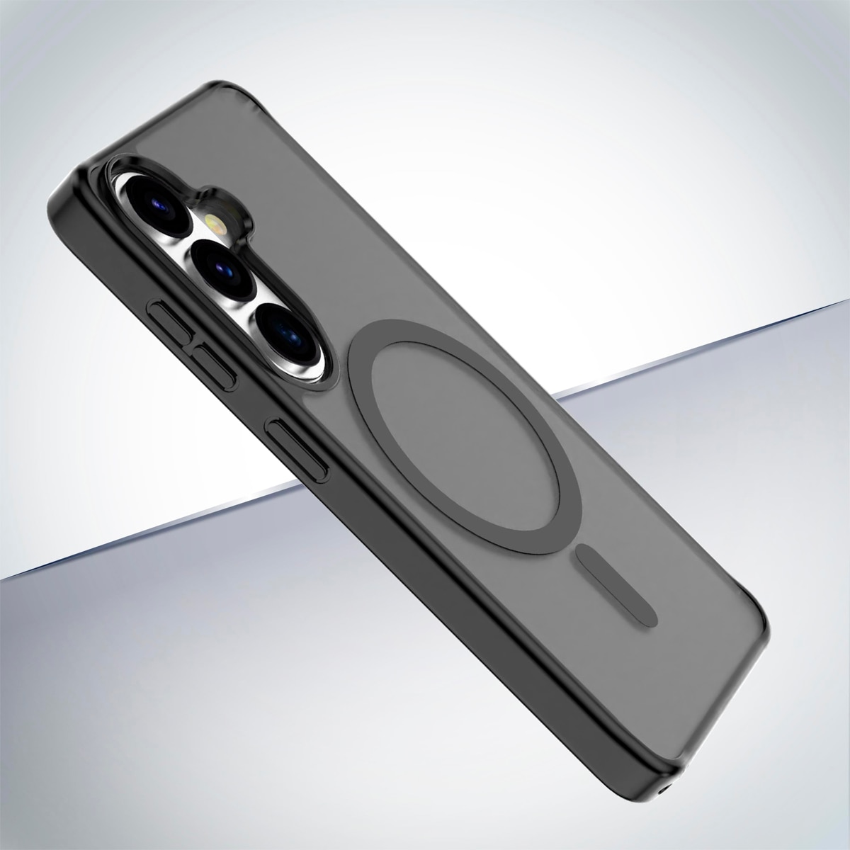 Funda Cellularline Frosty Mag para Samsung Galaxy S26 negro Negro-5