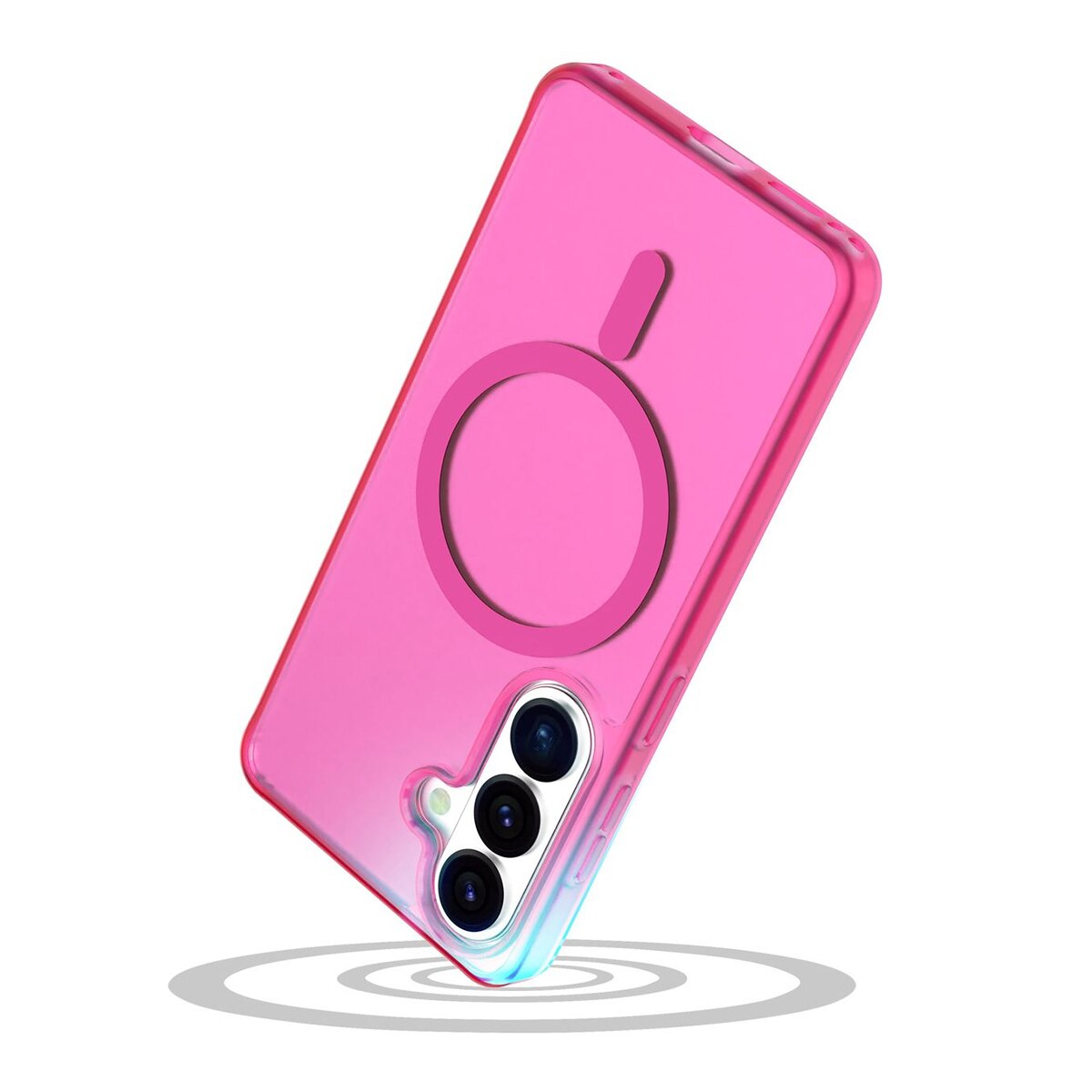 Funda Cellularline Frosty Mag para Samsung Galaxy S26 rosa Rosa-3