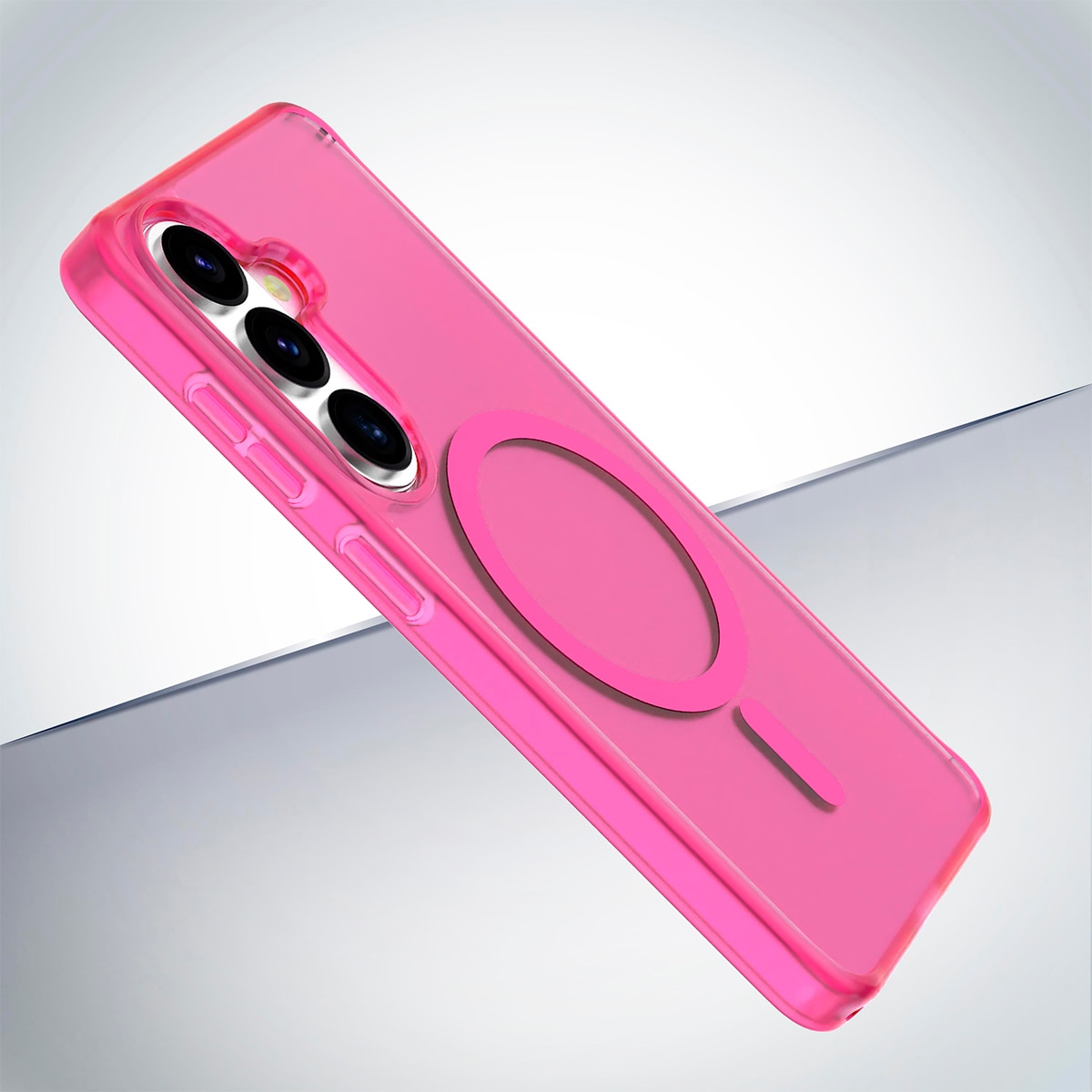 Funda Cellularline Frosty Mag para Samsung Galaxy S26 rosa Rosa-4