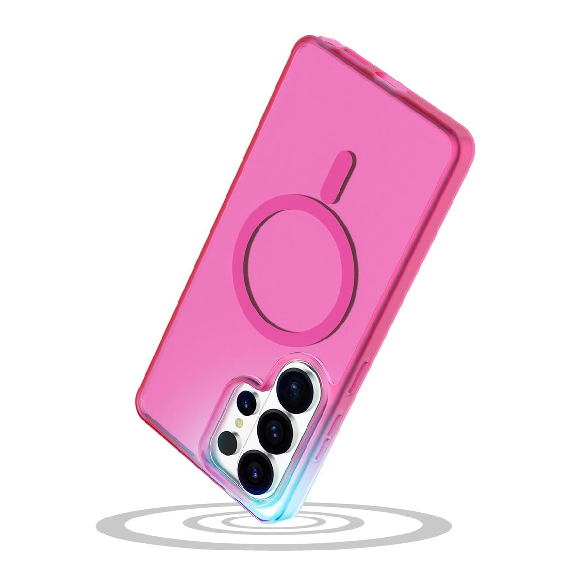 Funda Cellularline Frosty Mag para Samsung Galaxy S26 Ultra rosa Rosa-3
