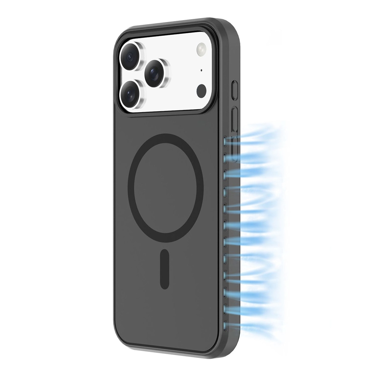 Funda Cellularline Icy Mag para iPhone 17 Pro Max negro Negro-2