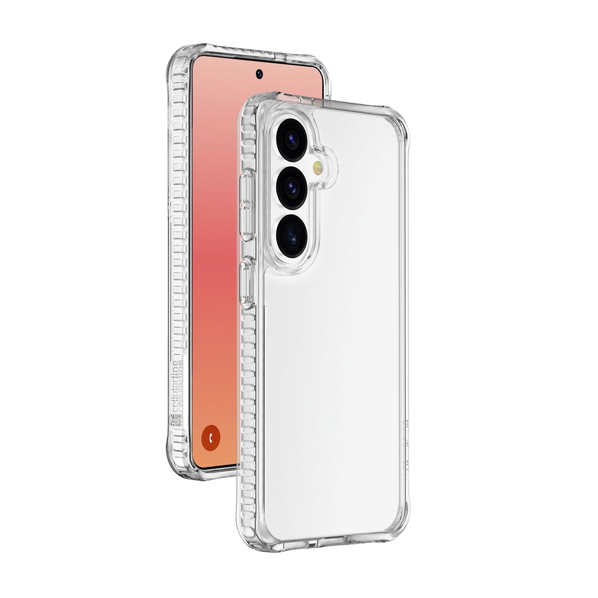 Funda Cellularline Ultra Strong para Samsung Galaxy S26+ transparente Transparente-2