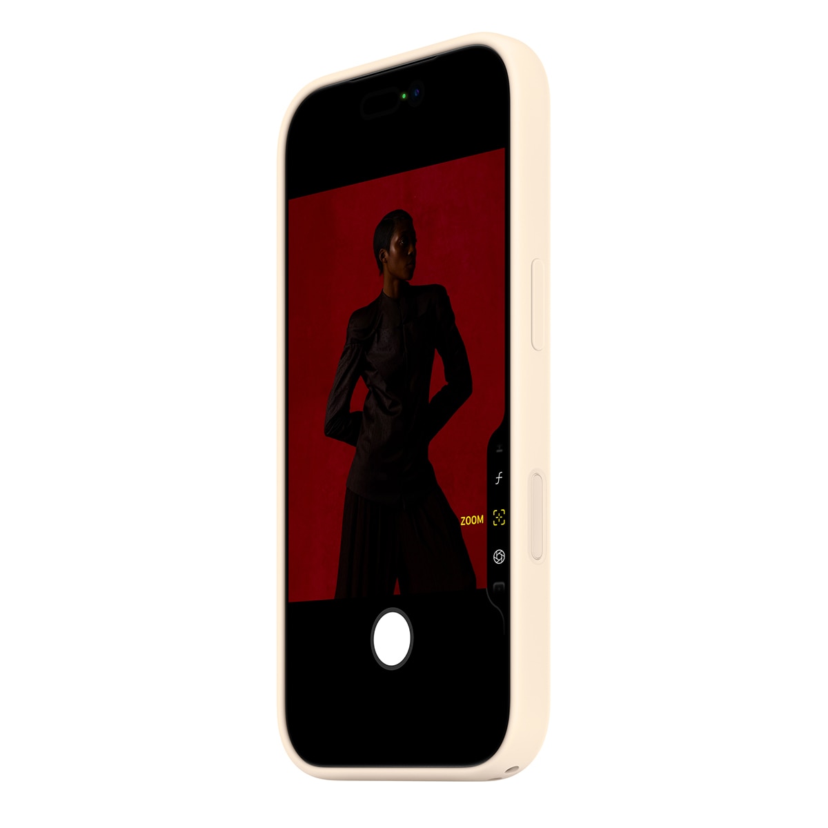 Funda de silicona con MagSafe para iPhone 17 Pro Vainilla Vainilla-2