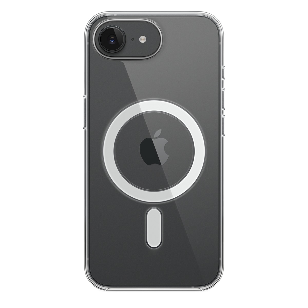 Funda transparente con MagSafe para iPhone 17e Transparente-2