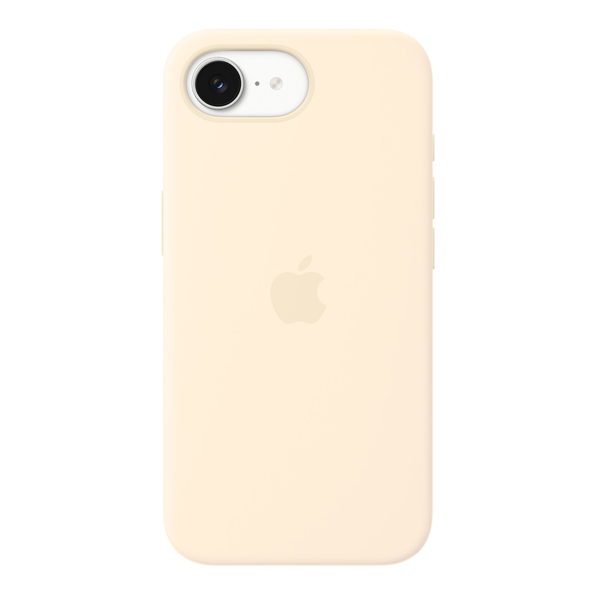Imagen 0 de Funda de silicona con MagSafe para iPhone 17e Vainilla