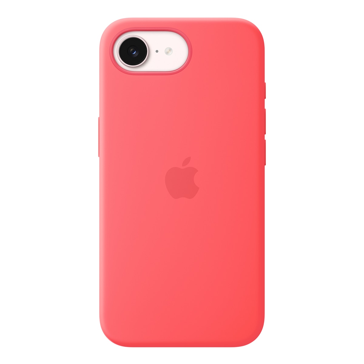 Imagen 0 de Funda de silicona con MagSafe para iPhone 17e Guayaba intenso