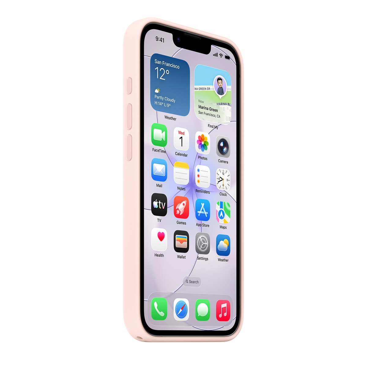 Funda de silicona con MagSafe para iPhone 17e Rosa palo Rosa palo-2
