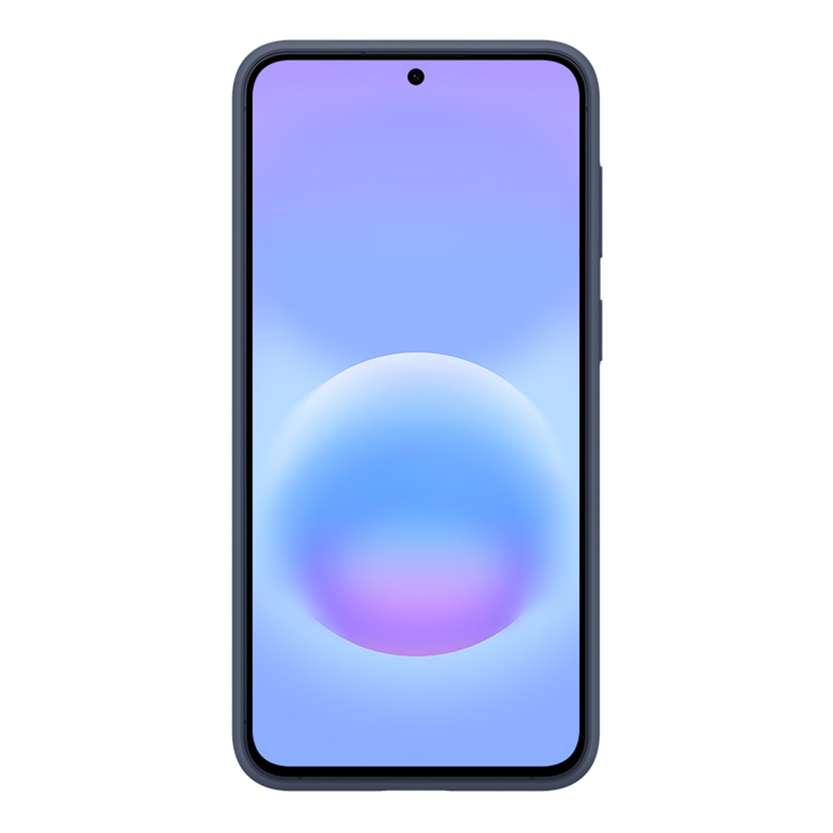 Funda de silicona azul oscuro para Samsung Galaxy A57 Azul oscuro-3