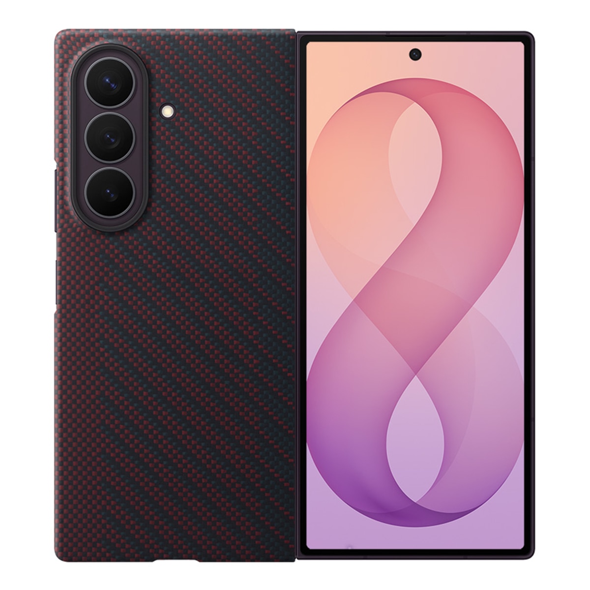 Samsung - Carcasa Samsung Carbon Magnet para Galaxy Z Fold8 Ultra.