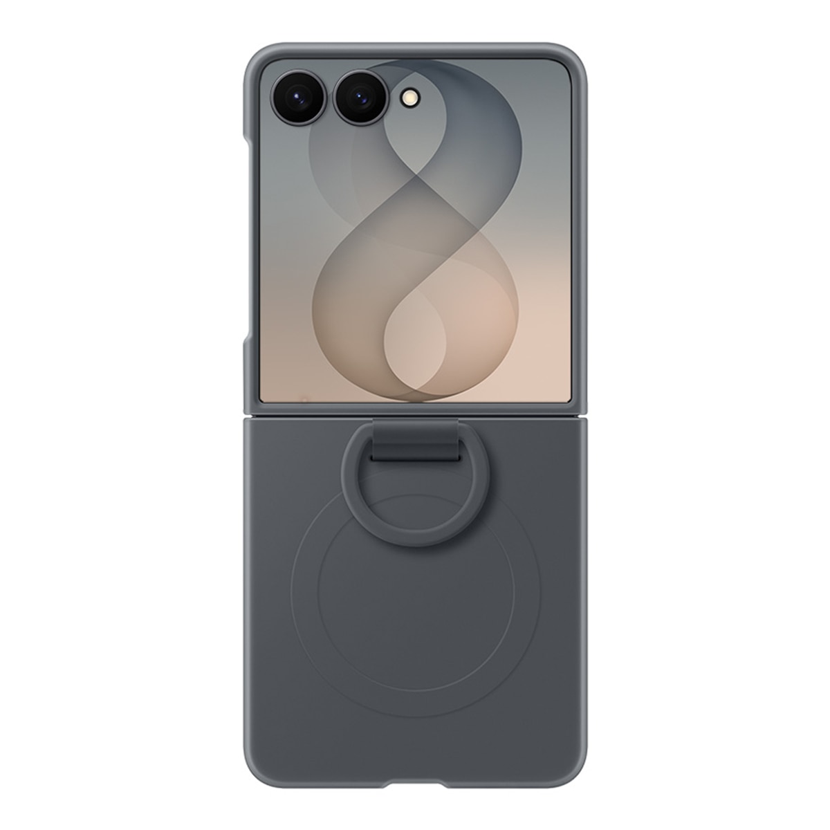 Samsung - Carcasa Samsung Silicone Ring Magnet para Galaxy Z Flip8.