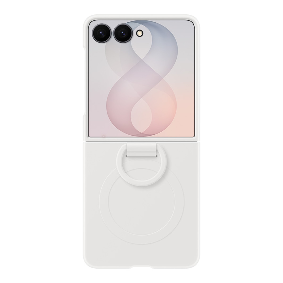 Samsung - Carcasa Samsung Silicone Ring Magnet para Galaxy Z Flip8.