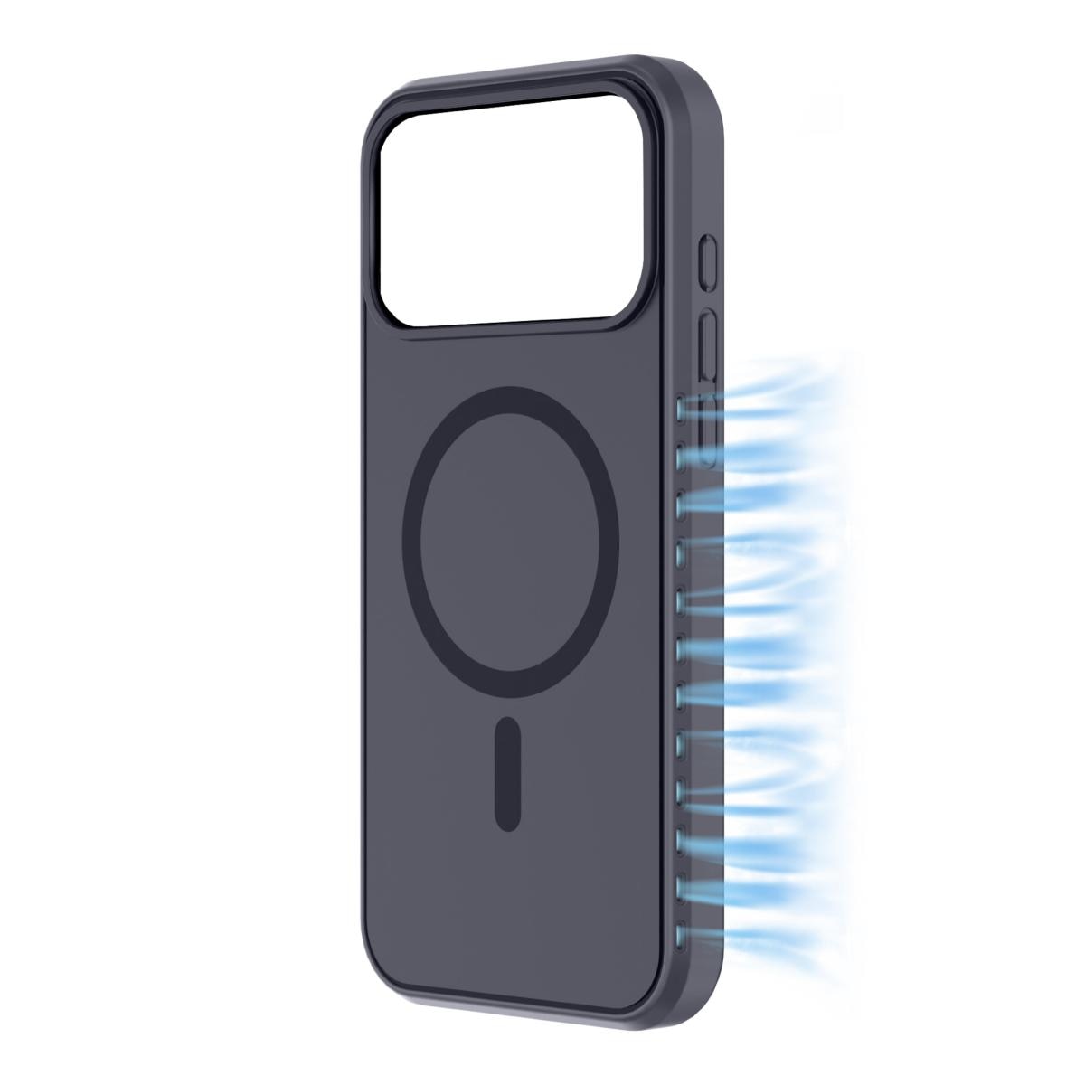Imagen 0 de Funda Cellularline Icy Mag para iPhone 18 Pro Max Azul
