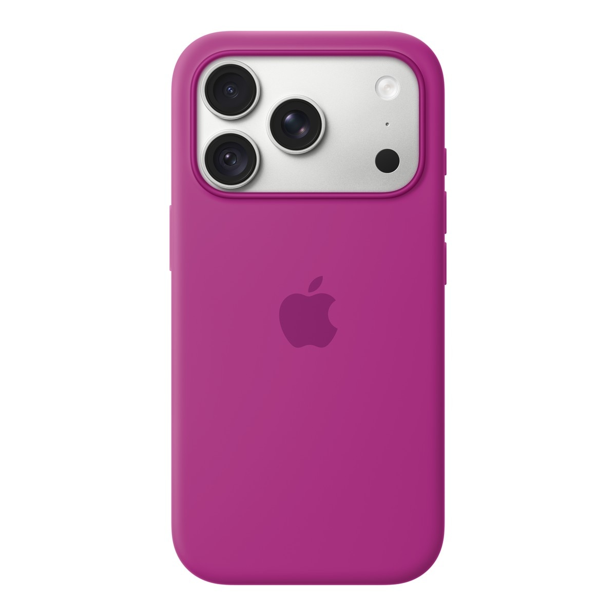 Funda de silicona Apple con MagSafe para el iPhone 18 Pro - Magenta Magenta-1