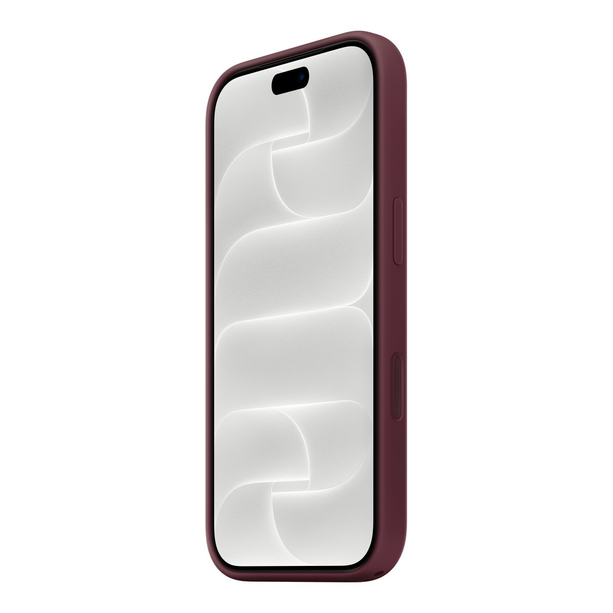 Funda de silicona Apple con MagSafe para el iPhone 18 Pro - Burdeos Burdeos-3