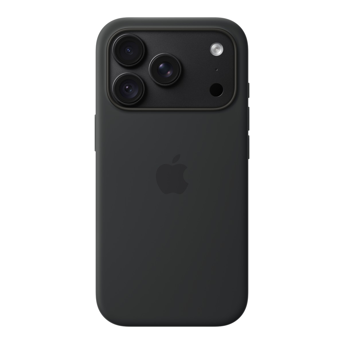 Funda de silicona Apple con MagSafe para el iPhone 18 Pro - Negro eclipse Negro eclipse-1