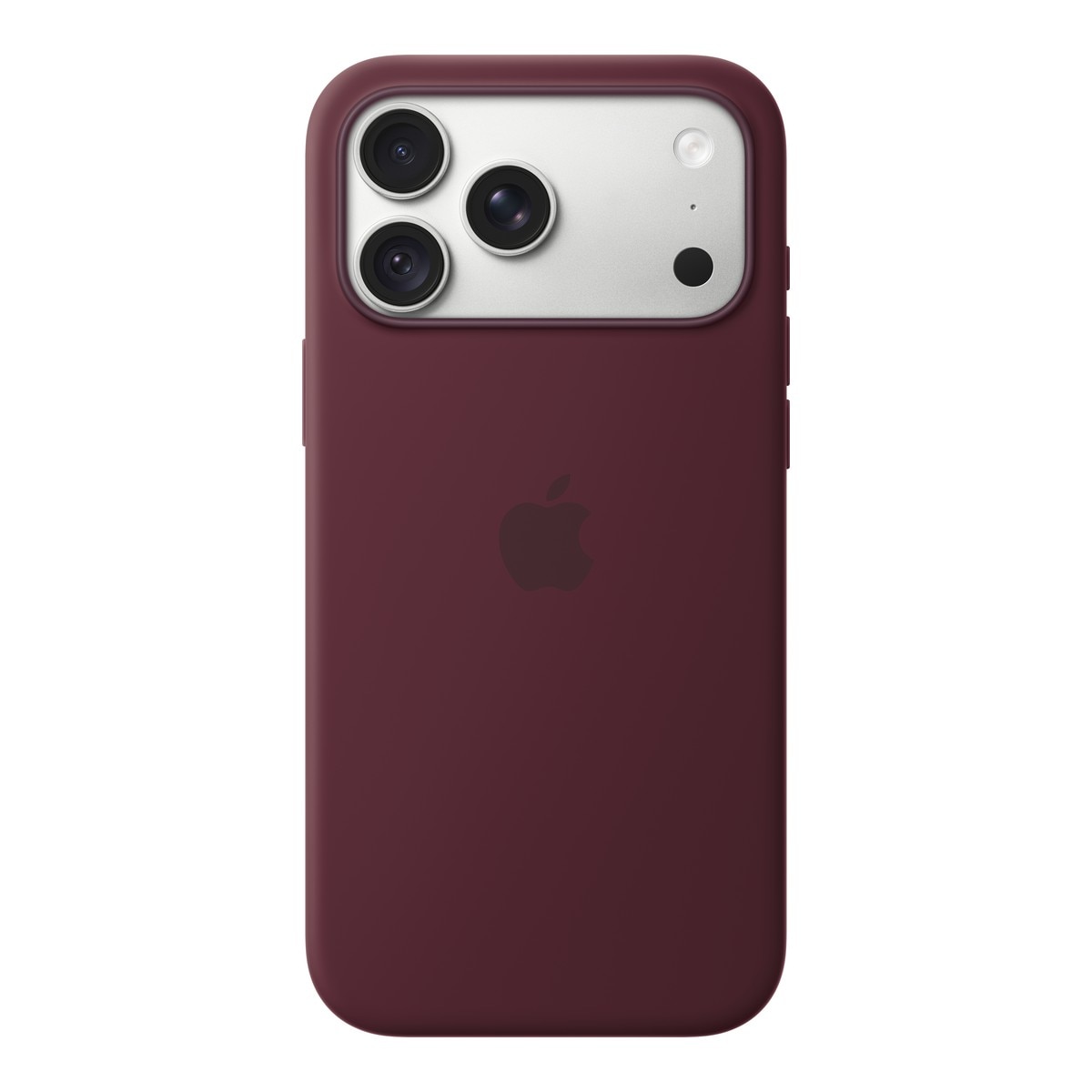 Funda de silicona Apple con MagSafe para el iPhone 18 Pro Max - Burdeos Burdeos-2