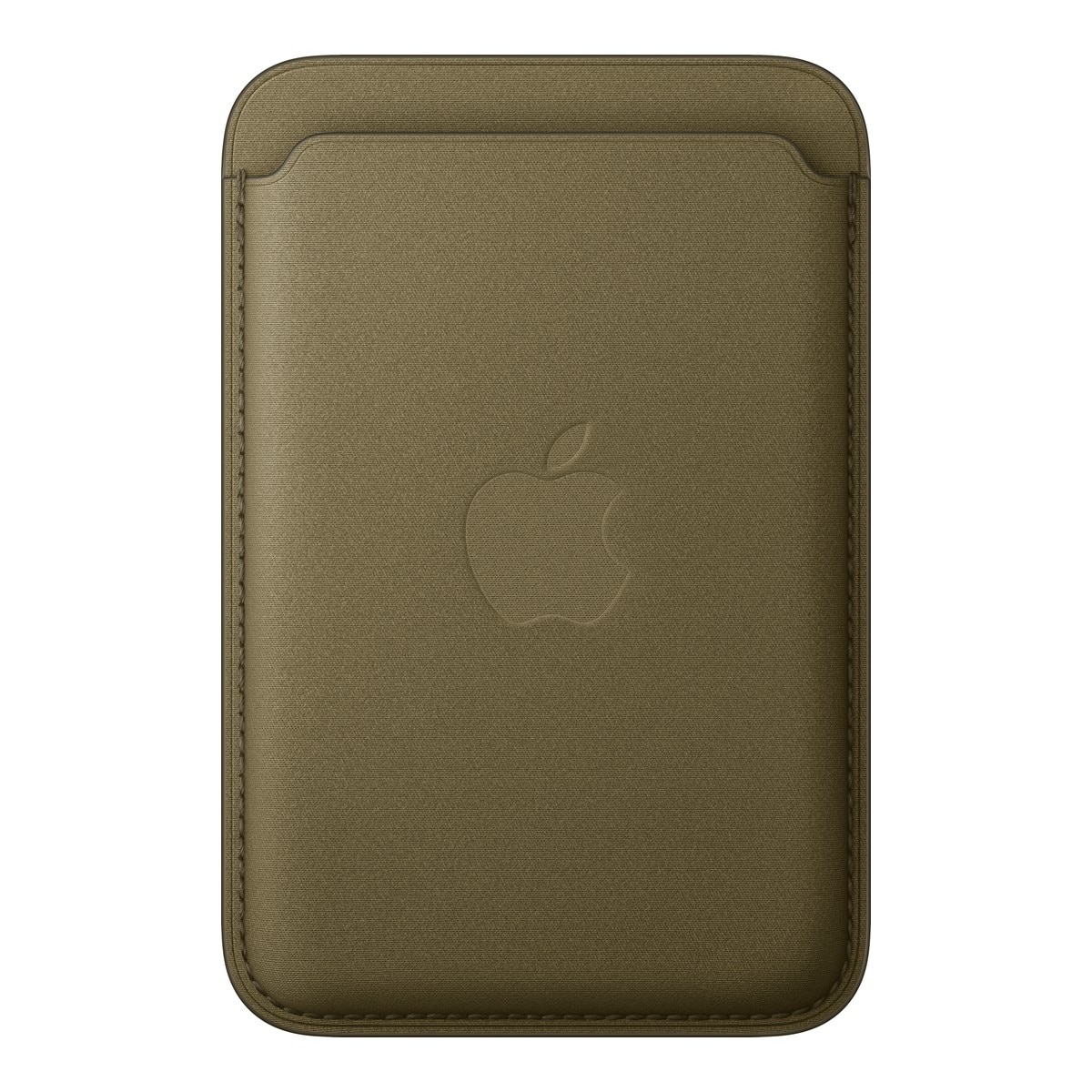 Cartera de trenzado fino con MagSafe para el iPhone - Verde Oliva Verde Oliva-1