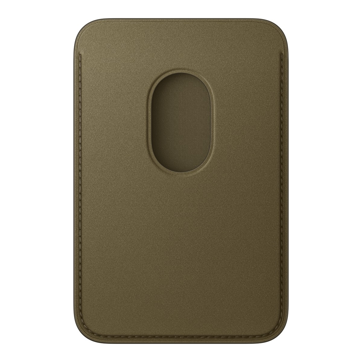 Cartera de trenzado fino con MagSafe para el iPhone - Verde Oliva Verde Oliva-2