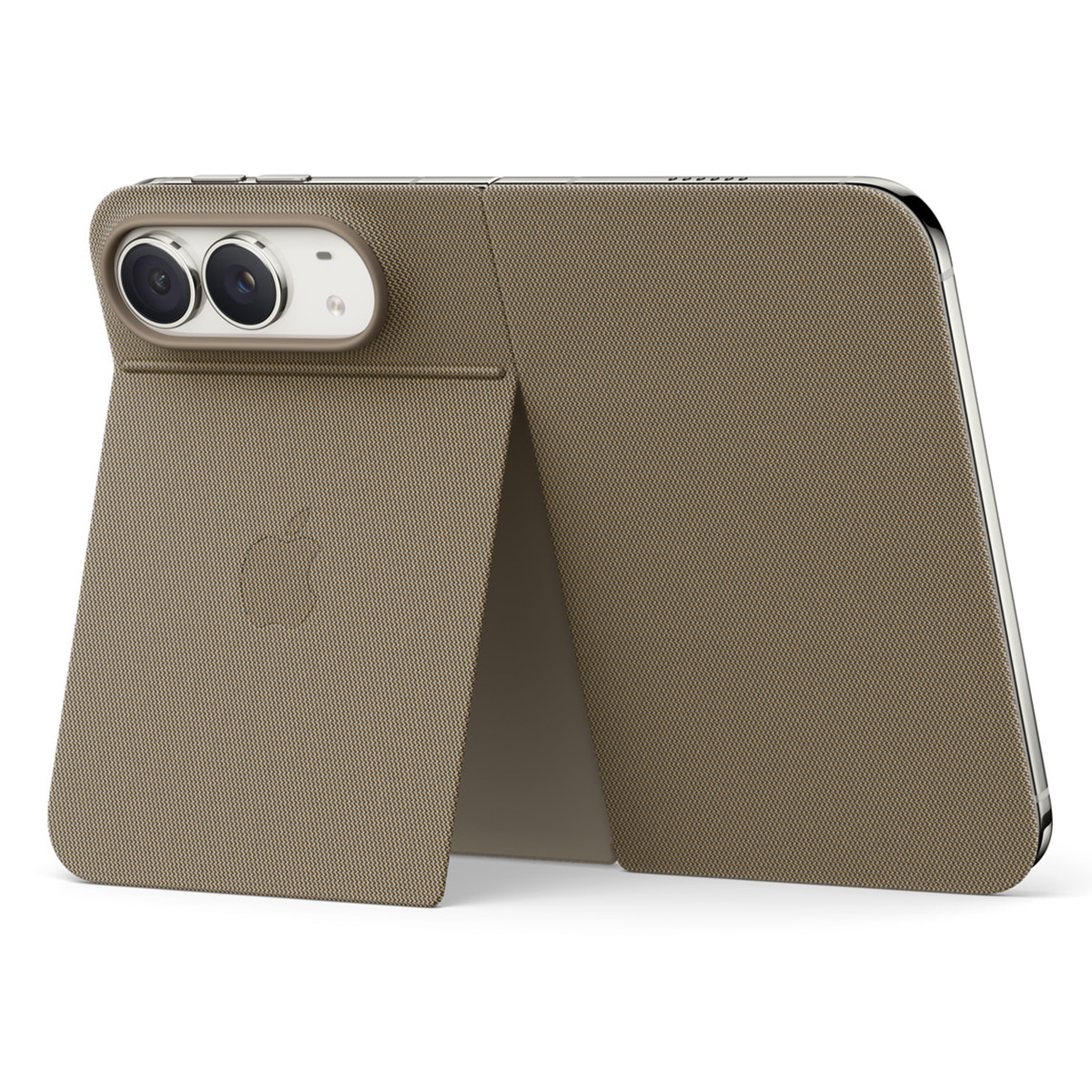 Imagen 0 de Funda Apple Folio con soporte Marrón topo para el iPhone Duo
