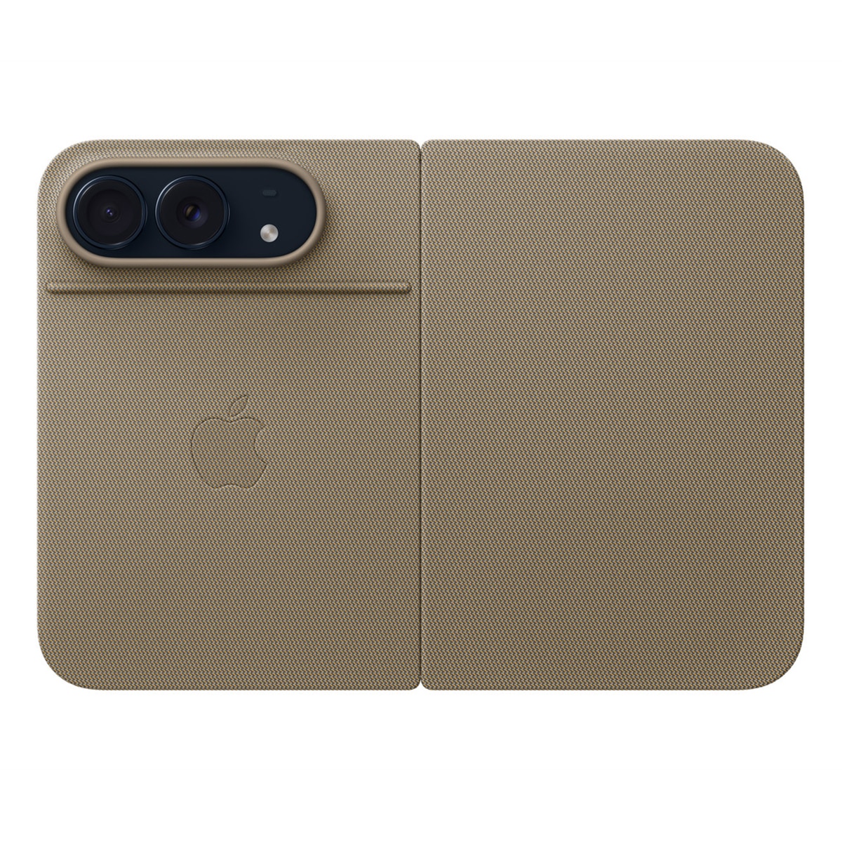 Funda Apple Folio con soporte Marrón topo para el iPhone Duo Marrón topo-2