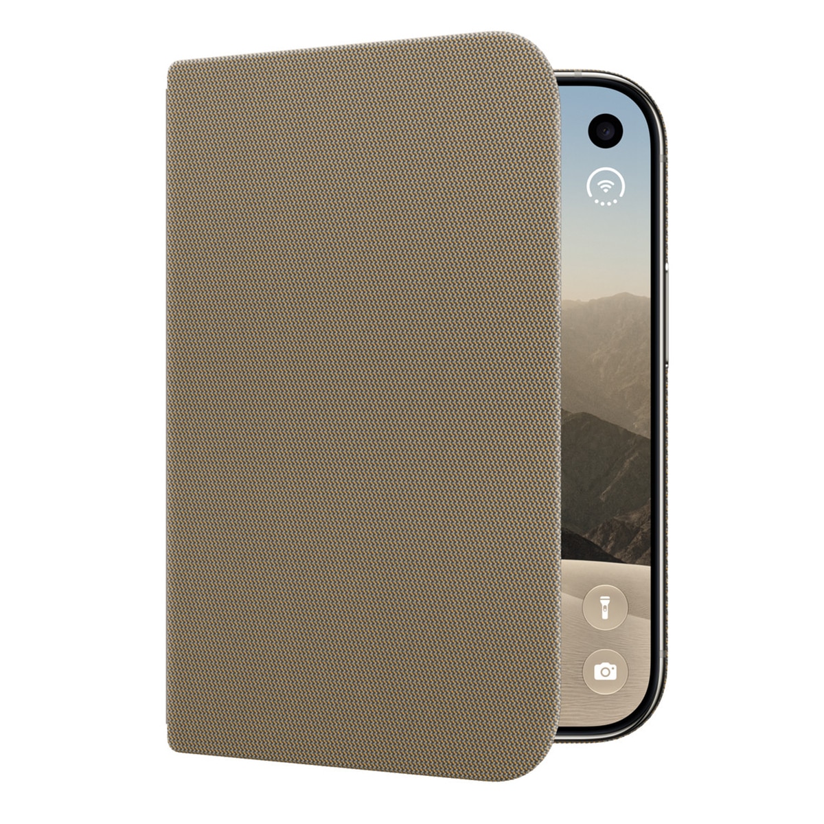 Funda Apple Folio con soporte Marrón topo para el iPhone Duo Marrón topo-4