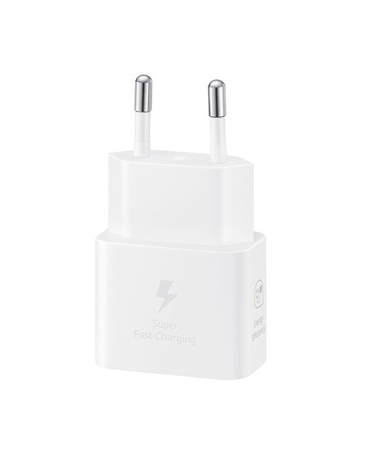 Carregador de 25 W com Cabo Branco Branco-4
