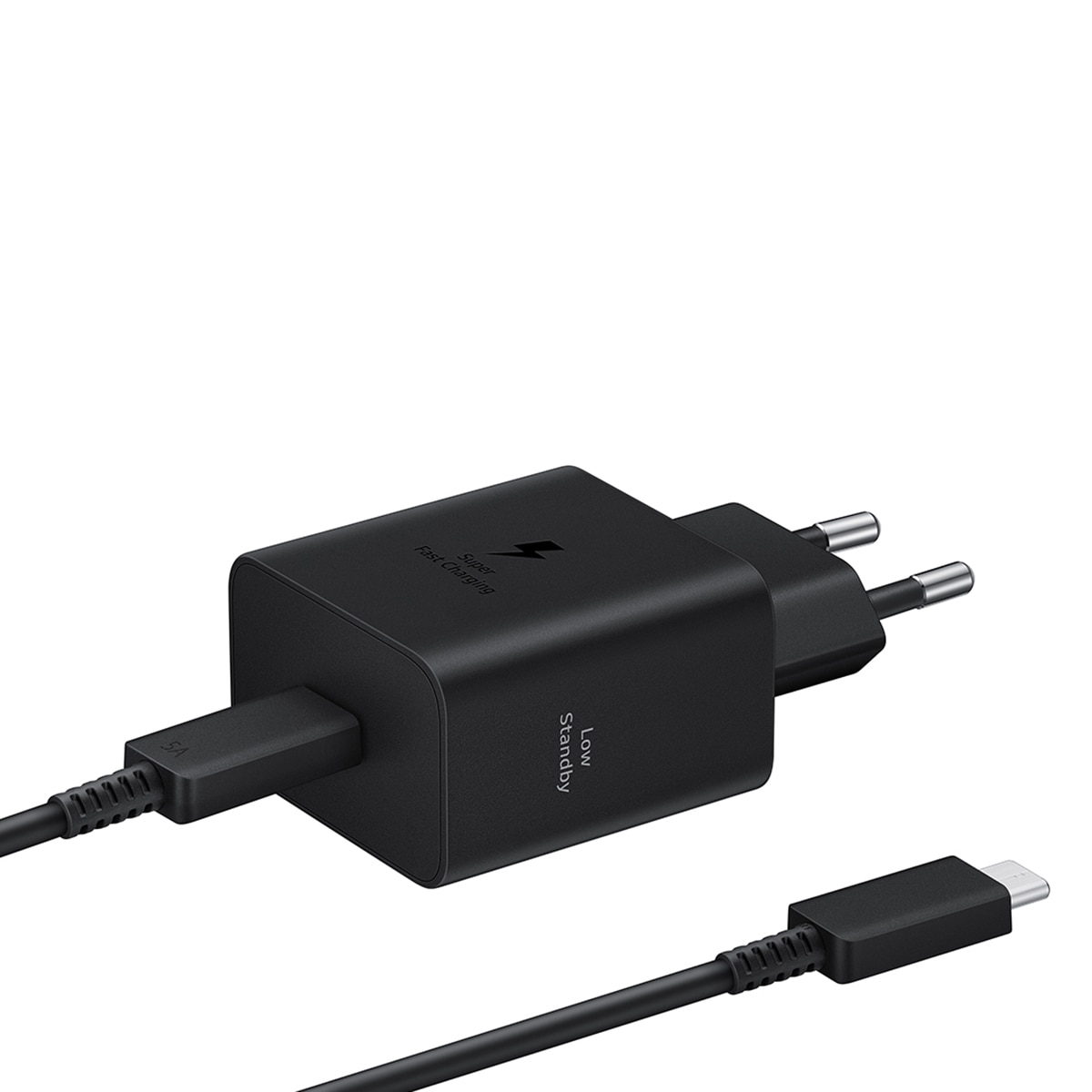 Cargador Samsung 45 W con cable incluido Negro-4
