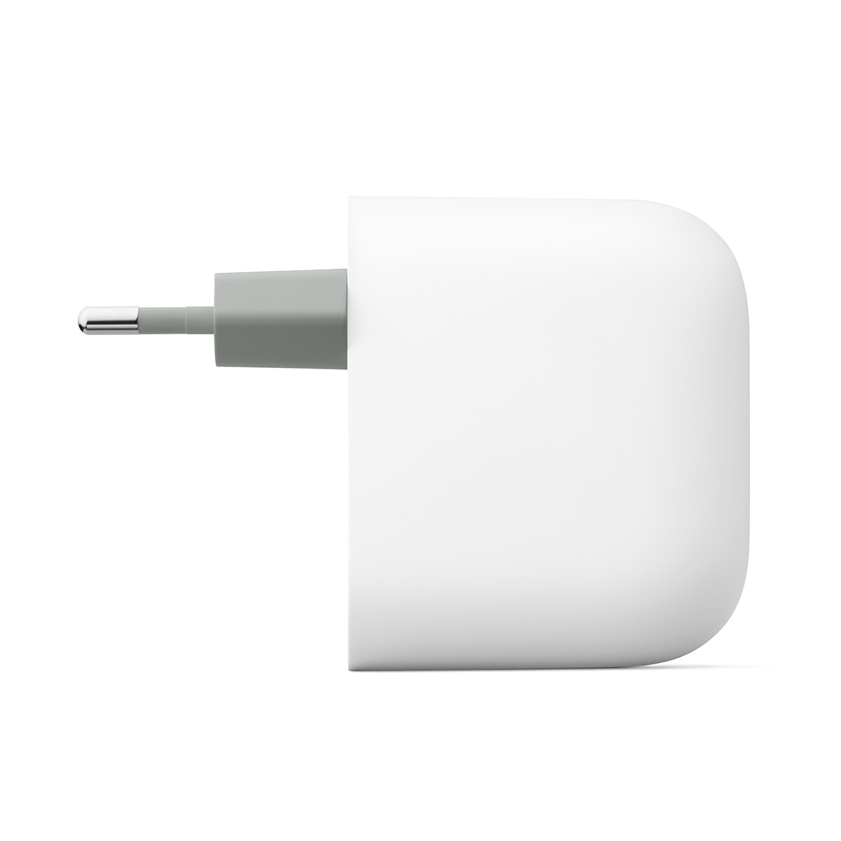Cargador rápido Google Pixel Flex, doble puerto USB-C de 67 W Blanco-3