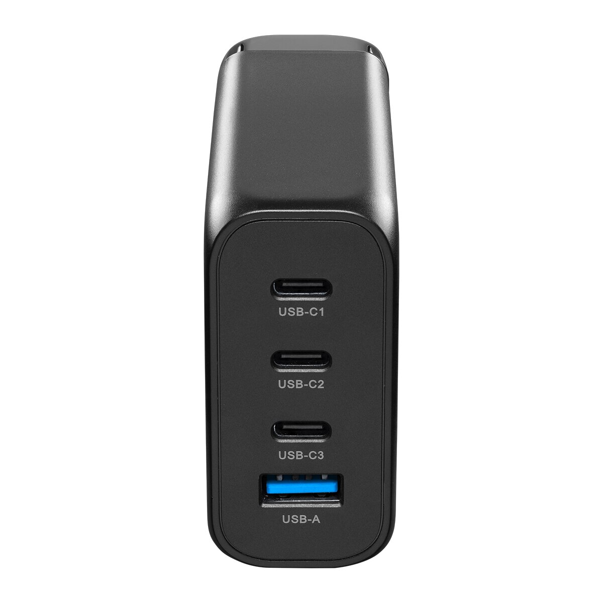 Cargador de red Cellular Line GaN 130W con 4 puertos Negro-3