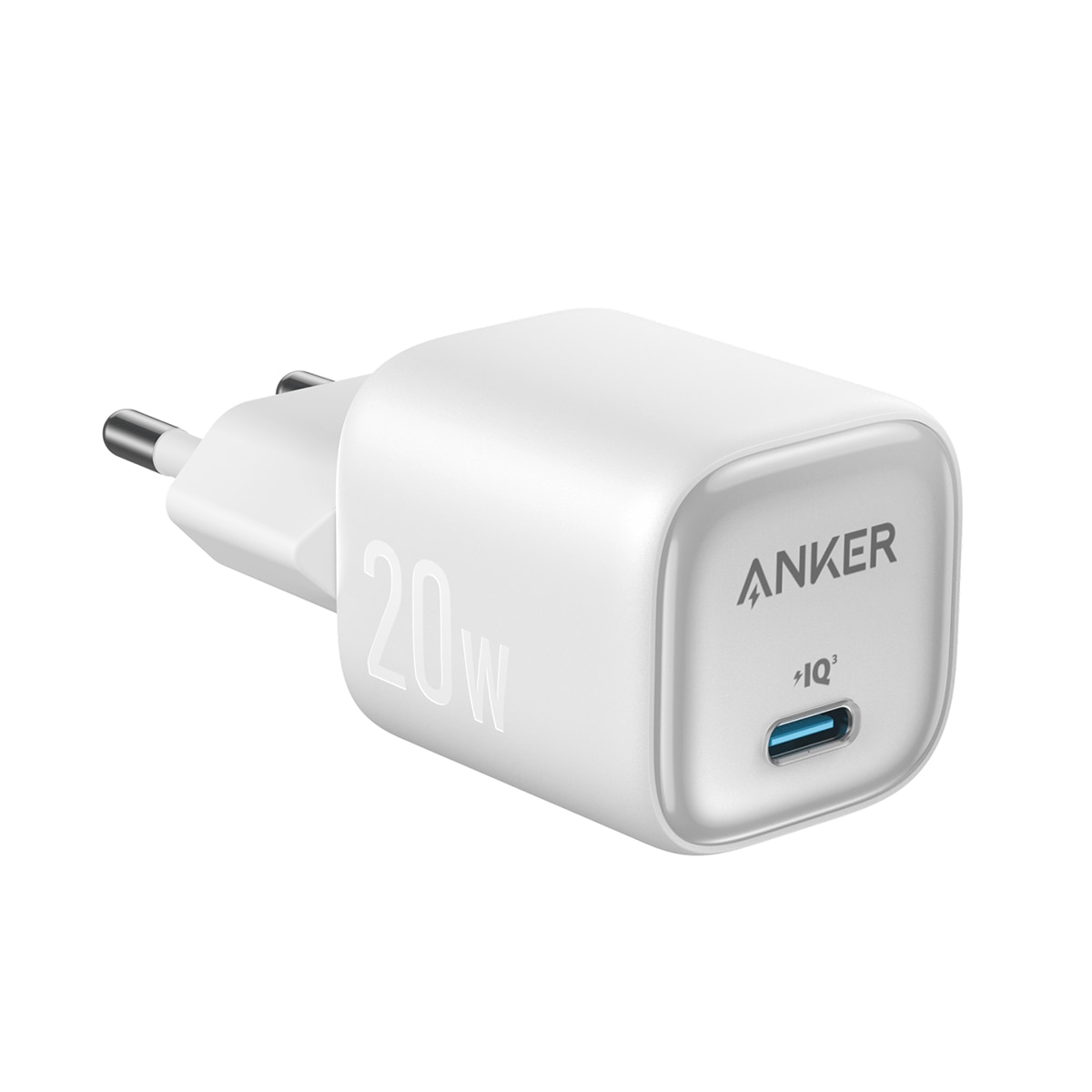 Cargador de Pared Anker, 20W, 1 USB-C - Blanco Blanco-2