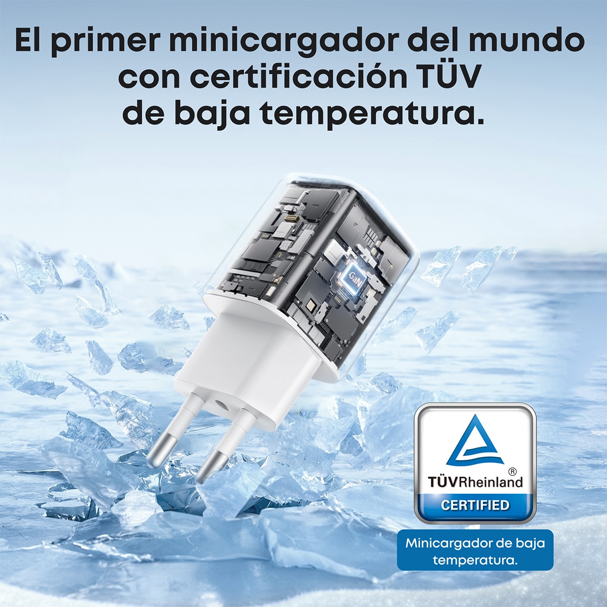 Cargador de Pared Anker, 20W, 1 USB-C - Blanco Blanco-4