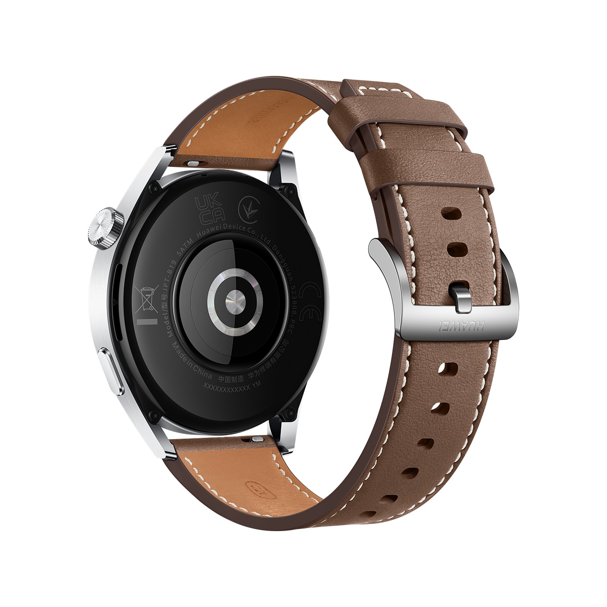 Imagen 4 de Huawei Watch GT3 Edición Classic 46 mm con correa de cuero marrón Smartwatch - Marrón Marrón