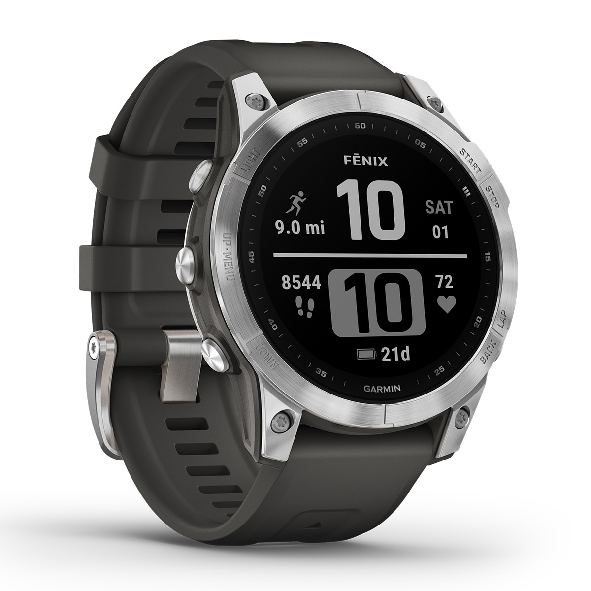 Garmin Fenix 7 Gris Plata Smartwatch Gris Plata-5