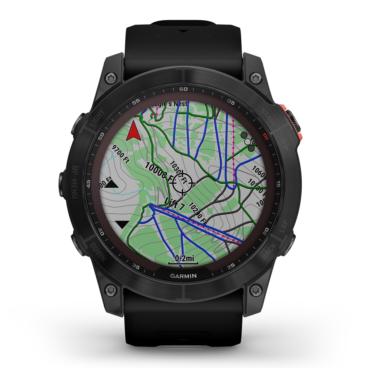 Garmin Fenix 7X Solar Negro Smartwatch Negro-3