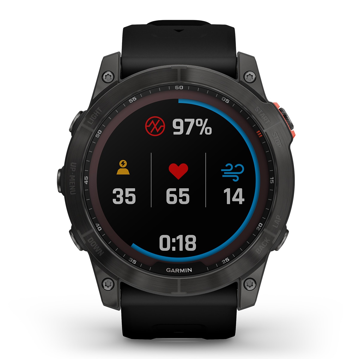 Garmin Fenix 7X Solar Negro Smartwatch Negro-5
