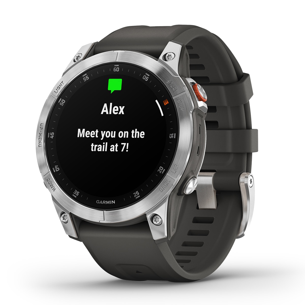Garmin Epix Gris Plata Smartwatch Gris Plata-5