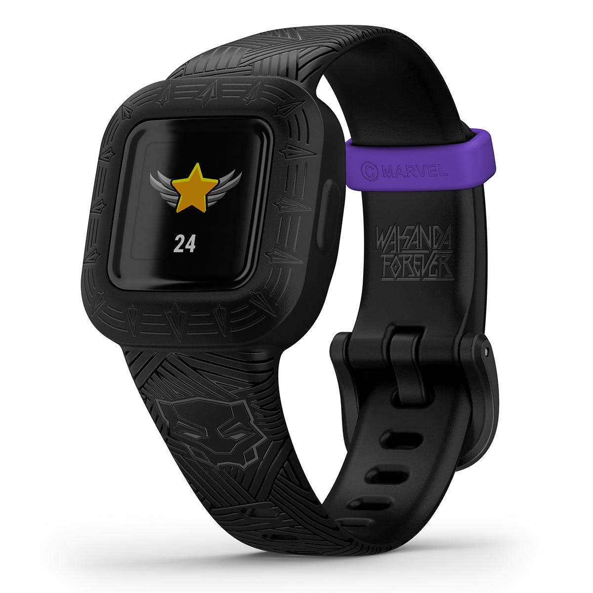 Garmin vívofit jr. 3 Marvel Black Panther pulsera de actividad Negro-1