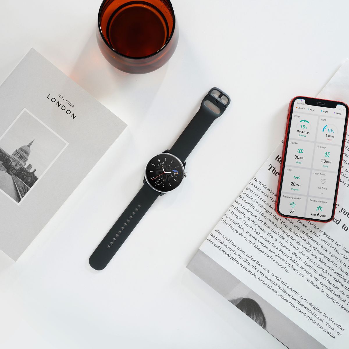 Amazfit GTR Mini Midnight Black Smartwatch Negro-9