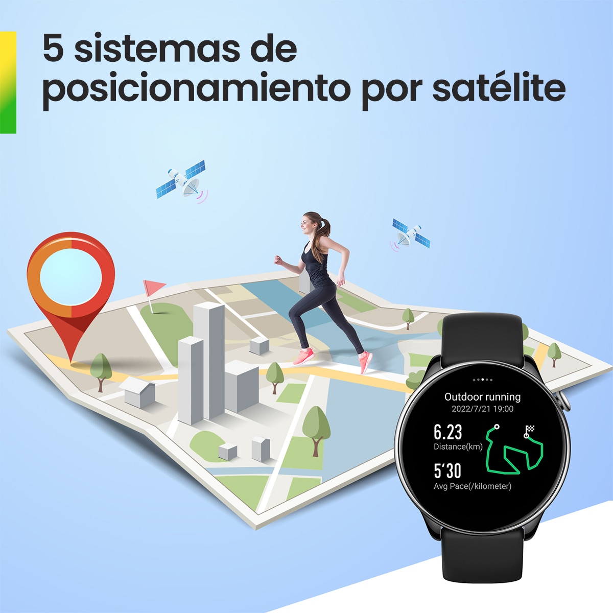 Amazfit GTR Mini Midnight Black Smartwatch Negro-16