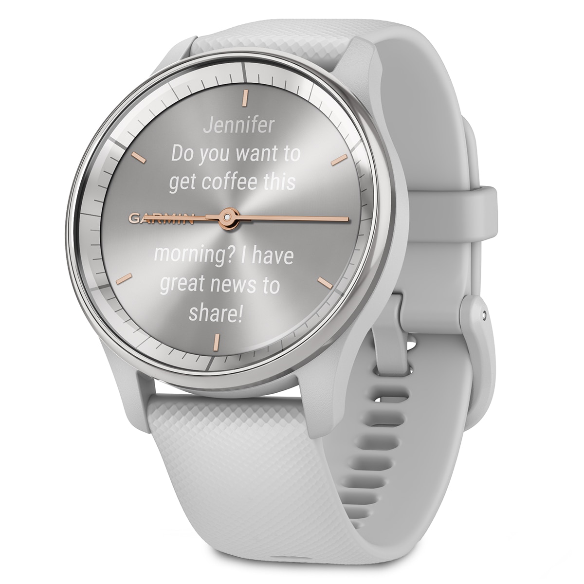 Garmin Vívomove Trend Plata Gris Smartwatch Plata-1
