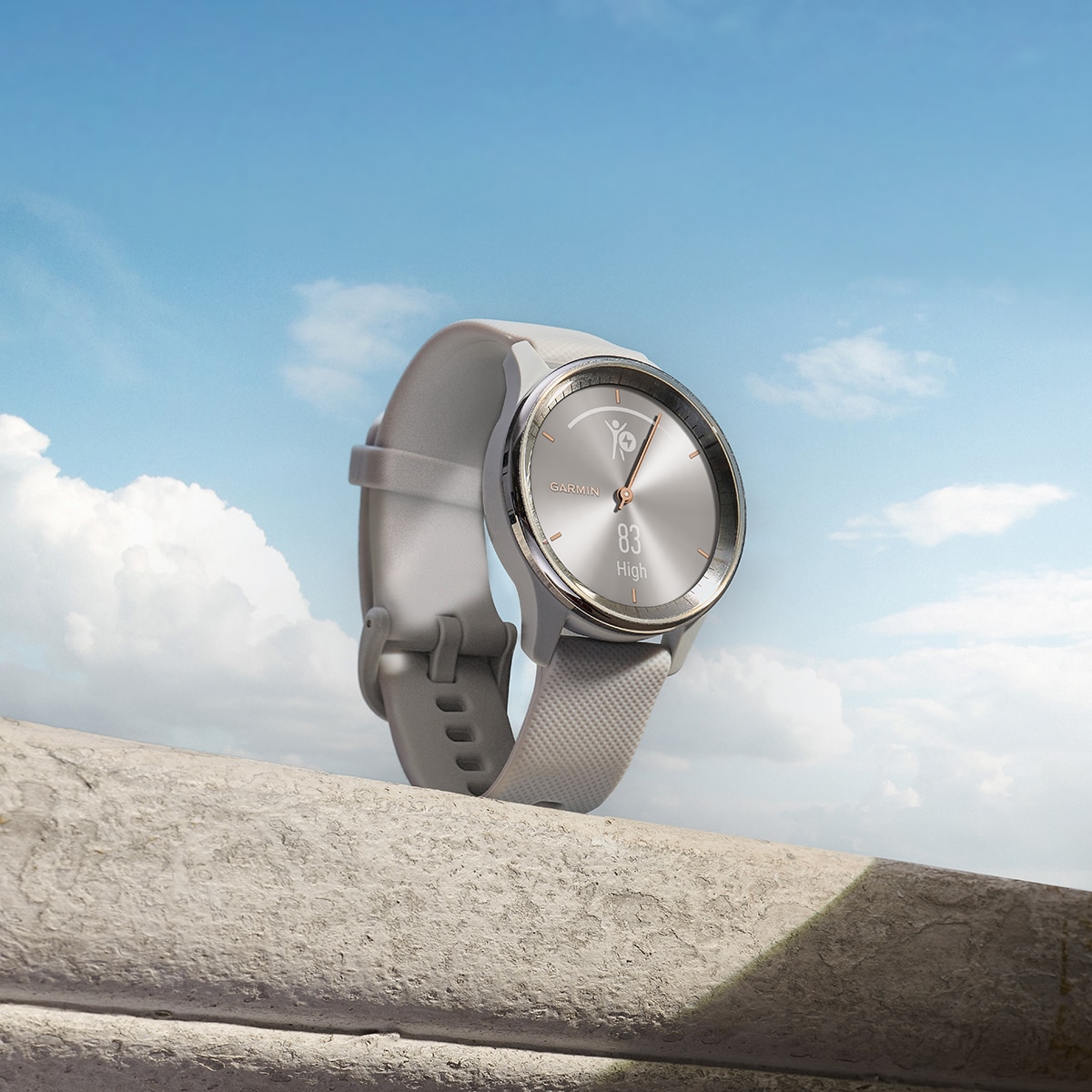 Garmin Vívomove Trend Plata Gris Smartwatch Plata-5