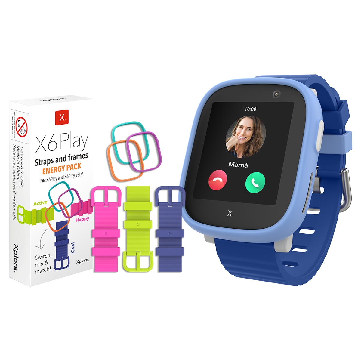 Xplora X6 Play Edición Energy Pack azul Smartwatch para niños Azul-2