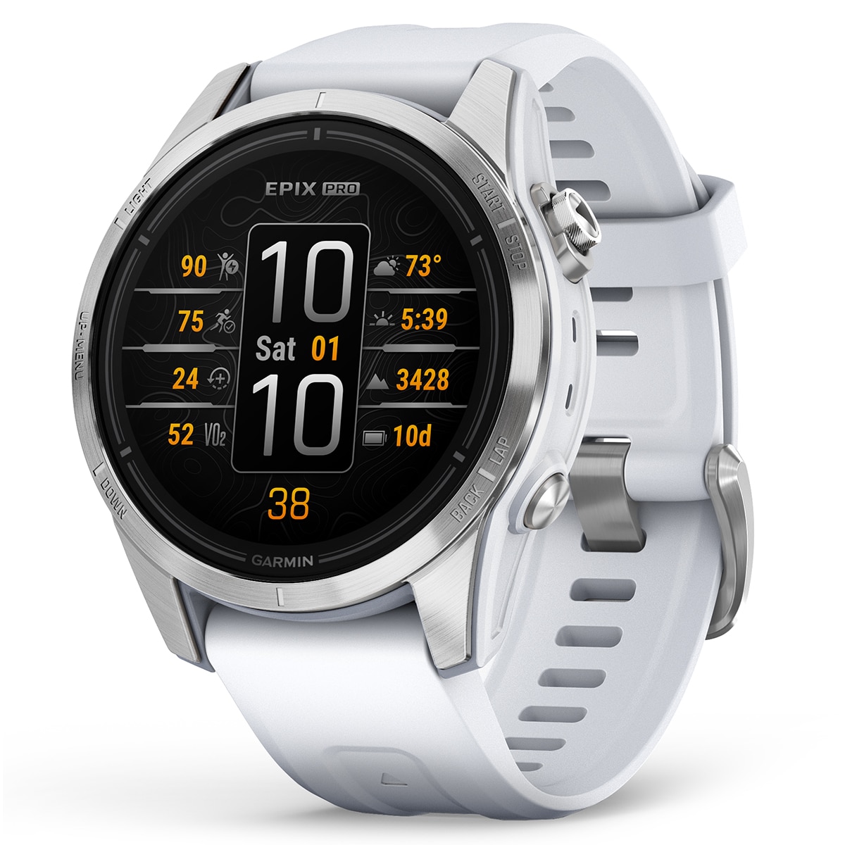 Garmin - Garmin Epix Pro (Gen 2) 42 mm Plata Smartwatch.