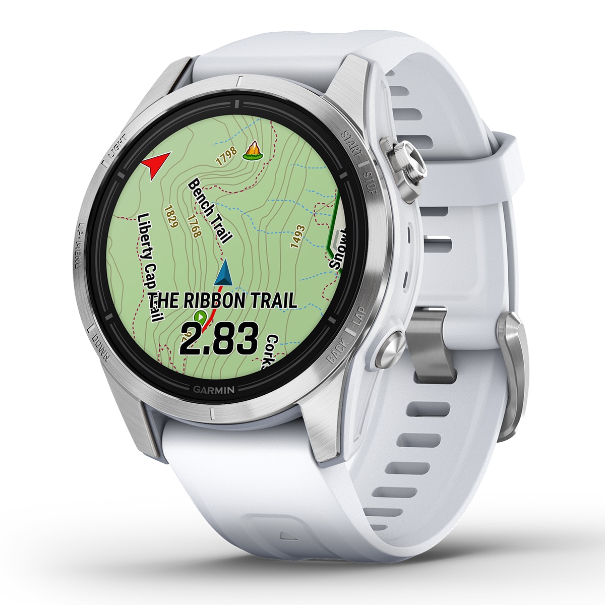 Garmin Epix Pro (Gen 2) 42 mm Smartwatch - Plata Plata-2
