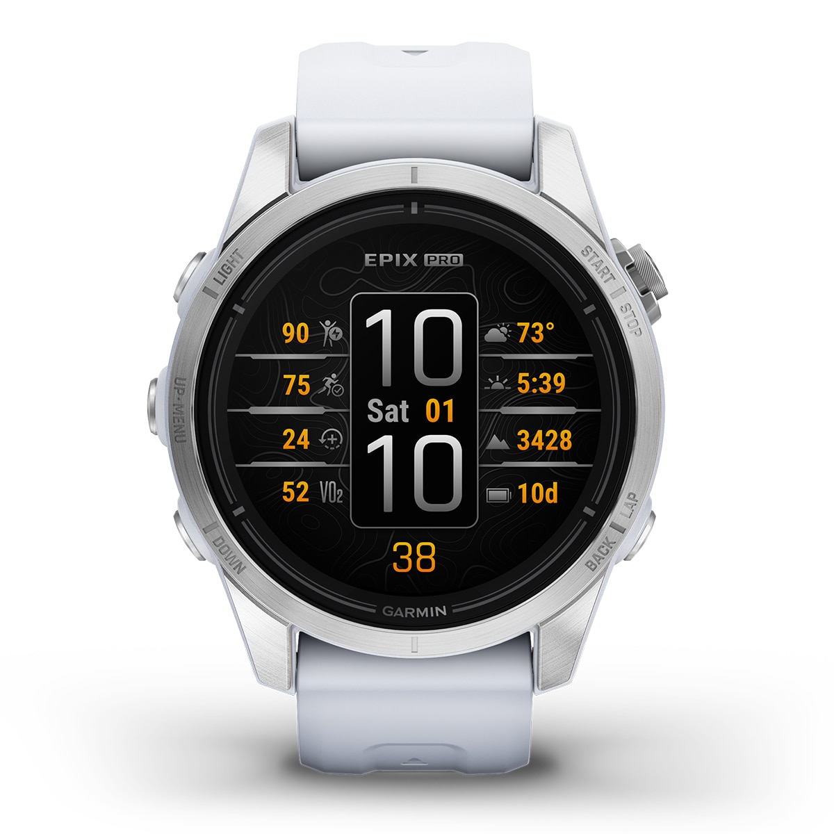 Garmin Epix Pro (Gen 2) 42 mm Smartwatch - Plata Plata-6
